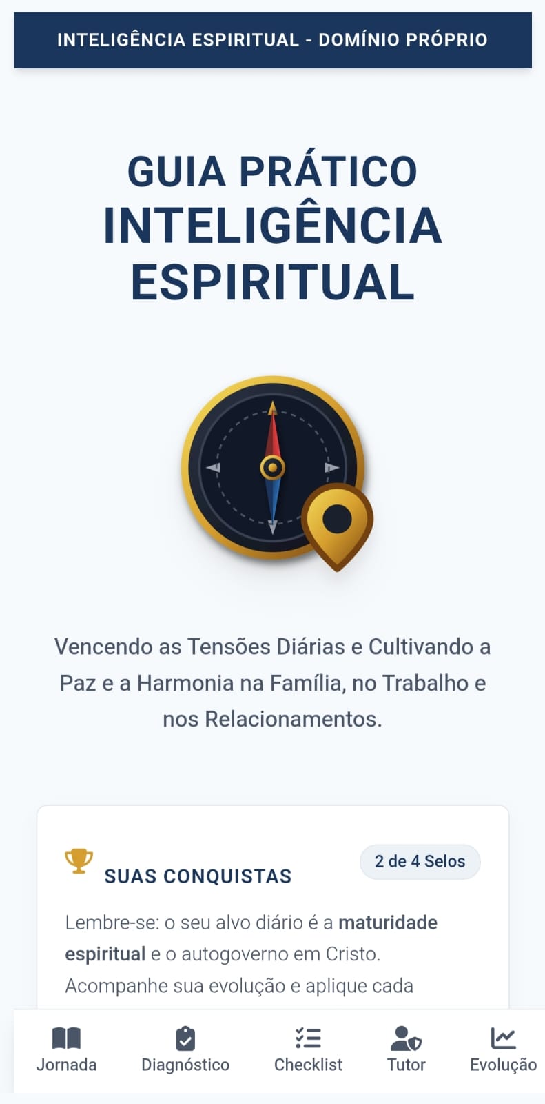 Aplicativo Instituto Vocati - Inteligência Espiritual no celular